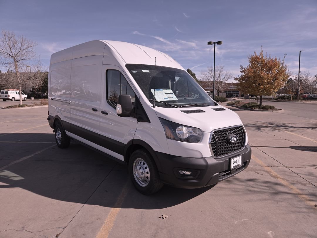 New 2026 Oxford White Ford High Roof 148 WB image 2