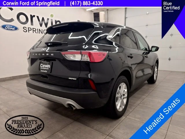 Certified Used 2022 Black Metallic Ford SE image 7