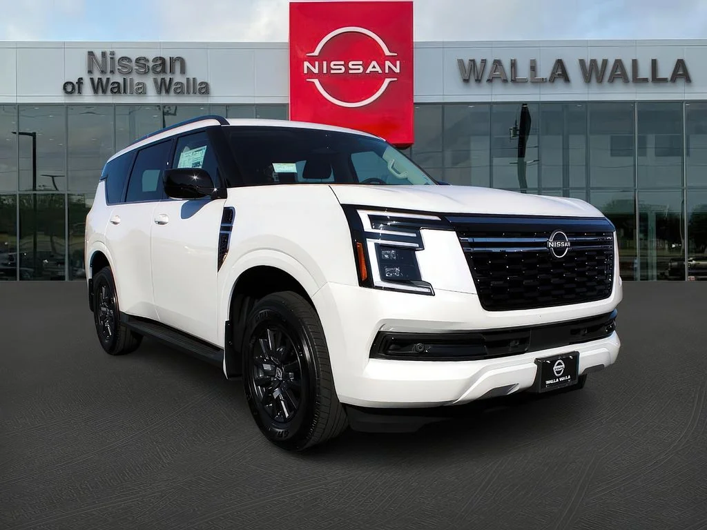 New 2026 Aspen White Tricoat Nissan SV image 1