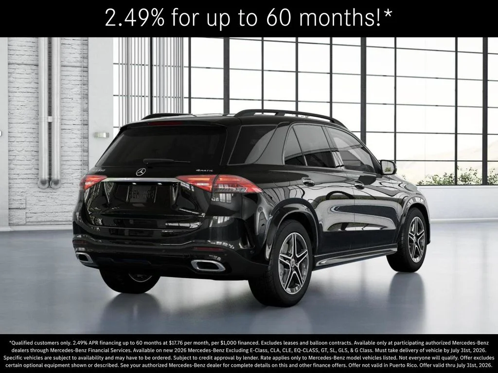 New 2026 Obsidian Black Metallic Mercedes-Benz GLE 350 image 22