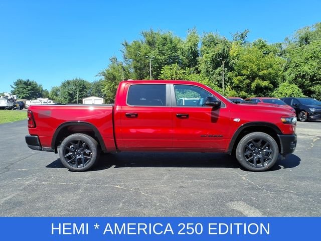 New 2026 Molten Red Pearl-Coat Exterior Paint RAM Laramie image 8