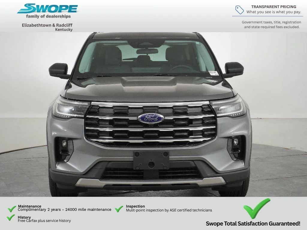 New 2026 Carbonized Gray Metallic Ford Active image 12