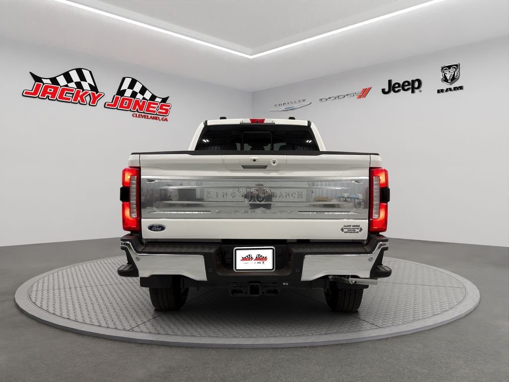 Used 2025 Star White Metallic Tri-Coat Ford King Ranch image 8