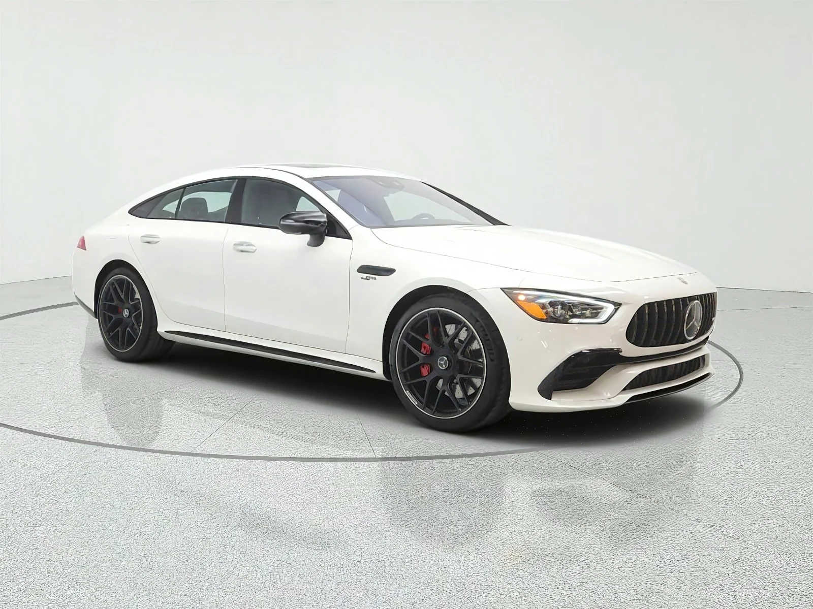 Certified Used 2022 MANUFAKTUR Diamond White Metallic Mercedes-Benz AMG® GT 53 image 3