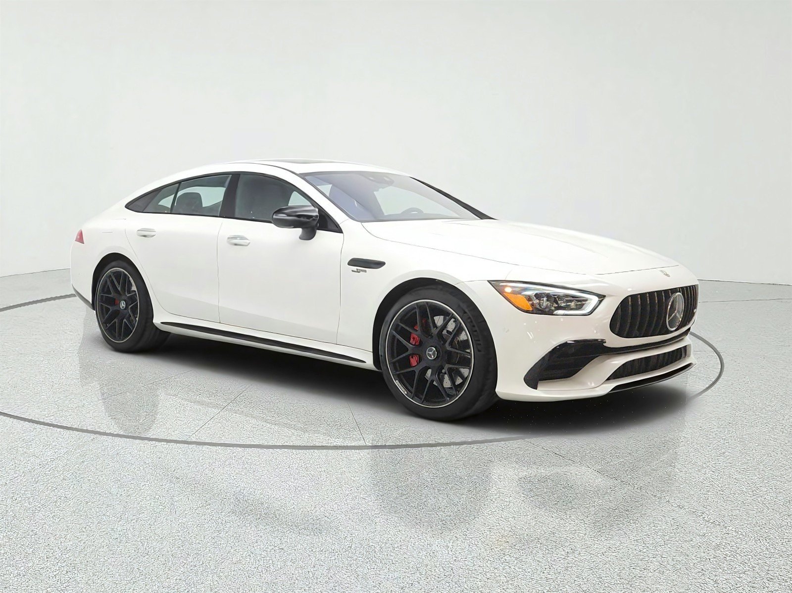 Certified Used 2022 MANUFAKTUR Diamond White Metallic Mercedes-Benz AMG® GT 53 image 3