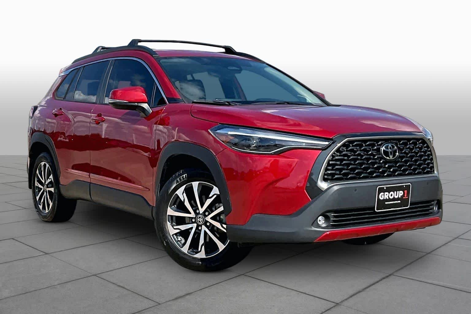 Used 2024 Barcelona Red Metallic Toyota XLE image 3