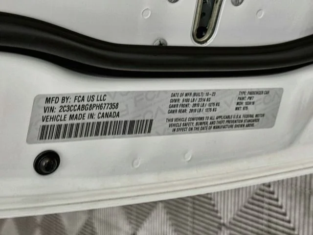 Certified Used 2023 Bright White Clearcoat Chrysler S image 33
