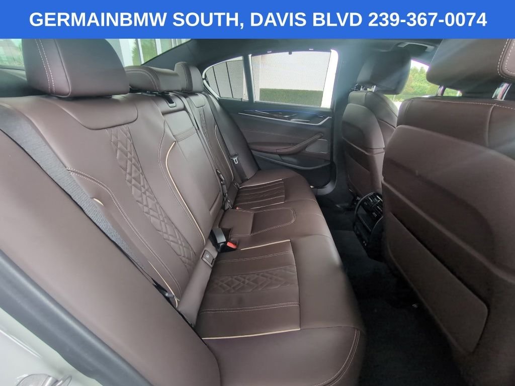 Certified Used 2023 Mineral White Metallic BMW 540i xDrive image 22