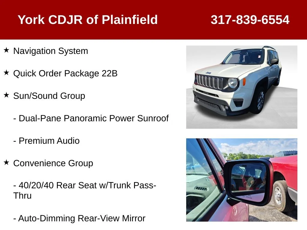 Used 2022 White Jeep Latitude image 6