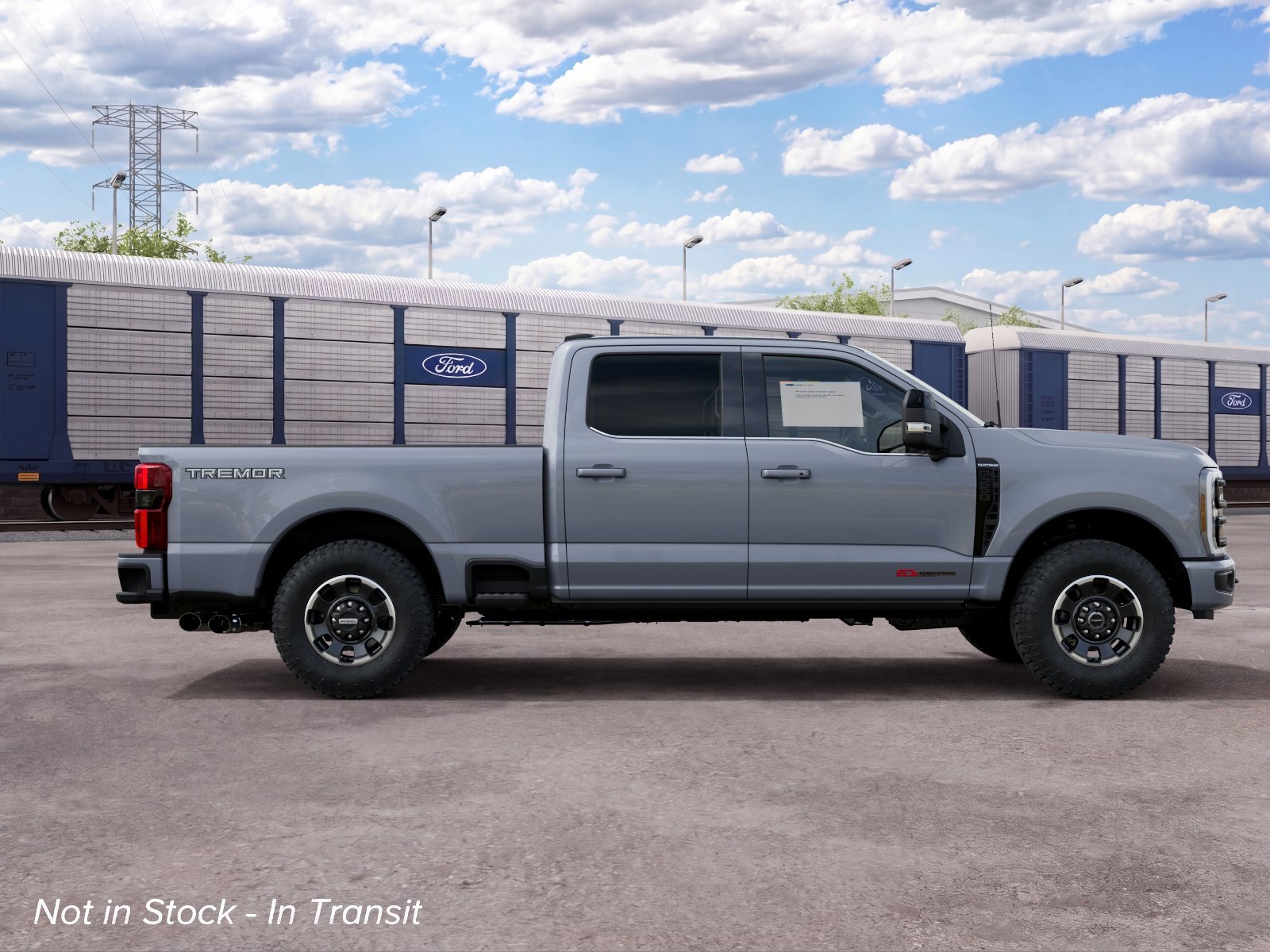 New 2027 Glacier Gray Metallic Tri-Coat Ford Platinum image 6