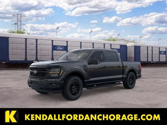 New 2026 Black Ford XLT image 1