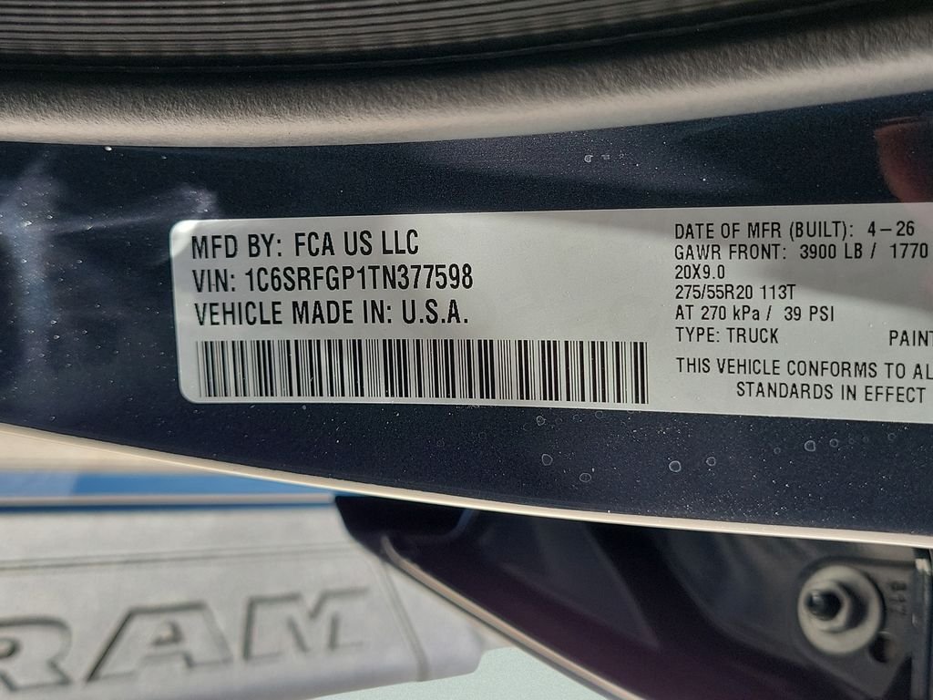 New 2026 Forged Blue Metallic Exterior Paint RAM Express image 25