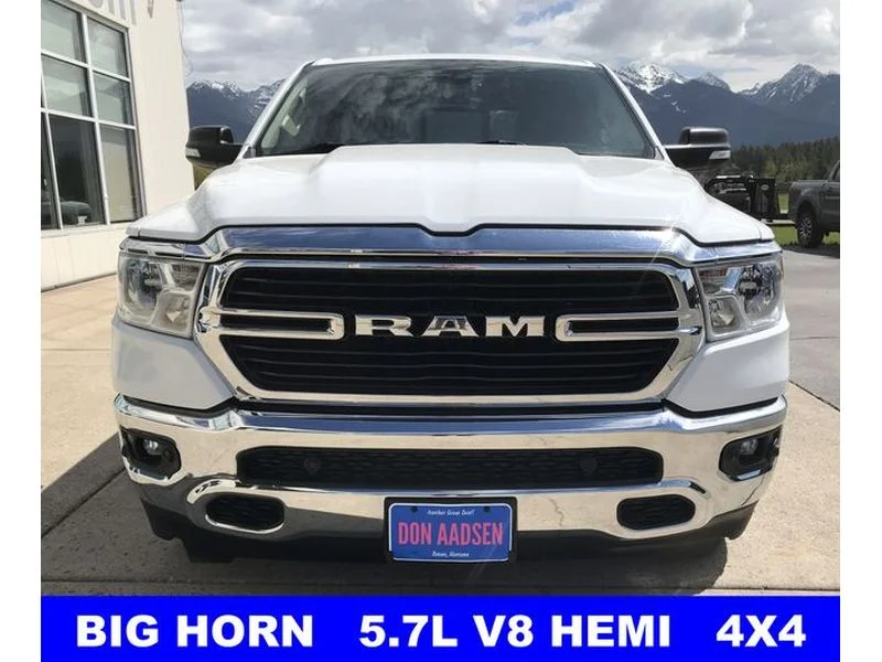 Certified Used 2020 Bright White Clearcoat Ram Big Horn image 2