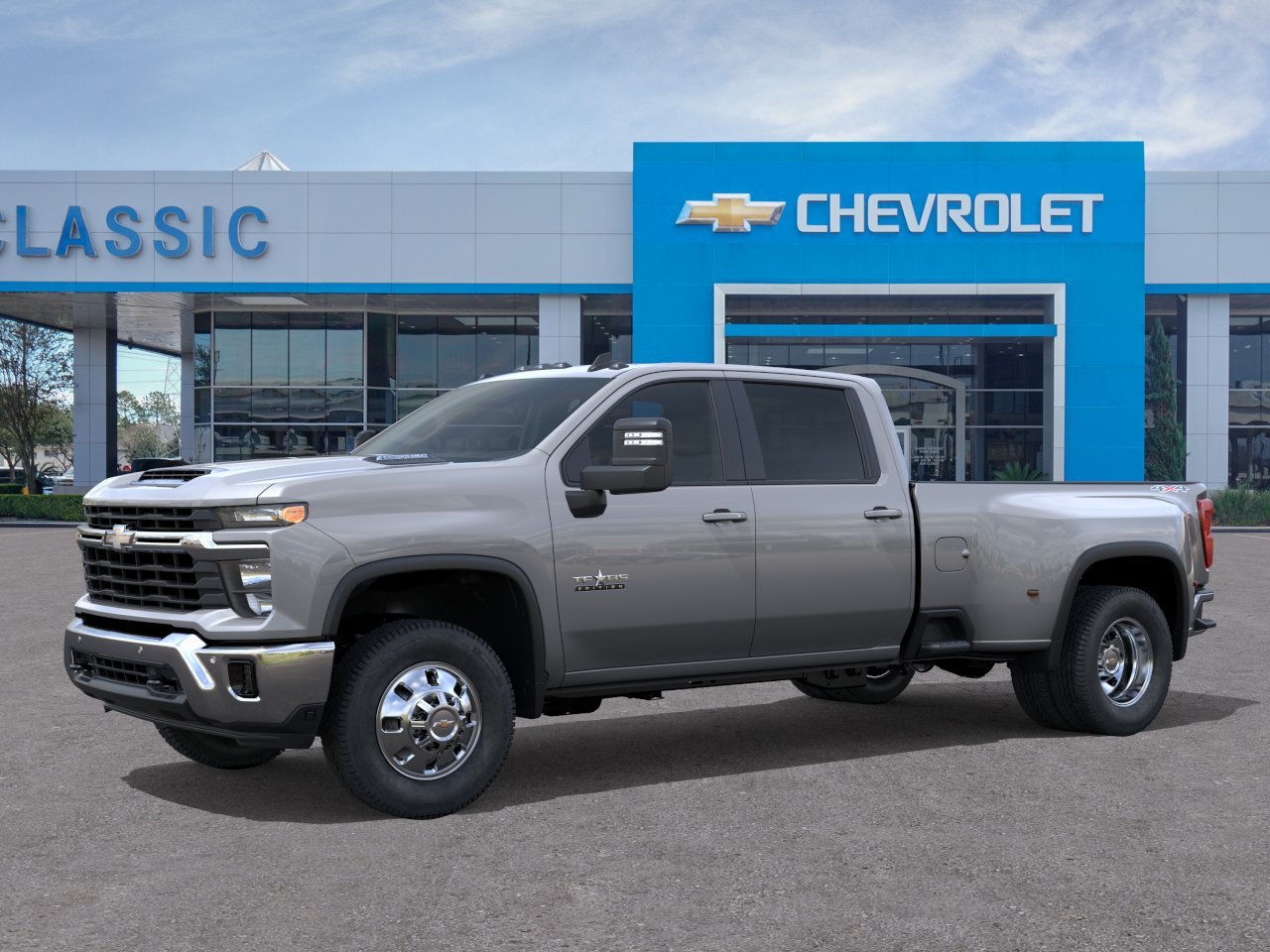 2026 Chevrolet Silverado 3500 HD LT DRW Gray at Classic Elite Chevrolet Hwy 6