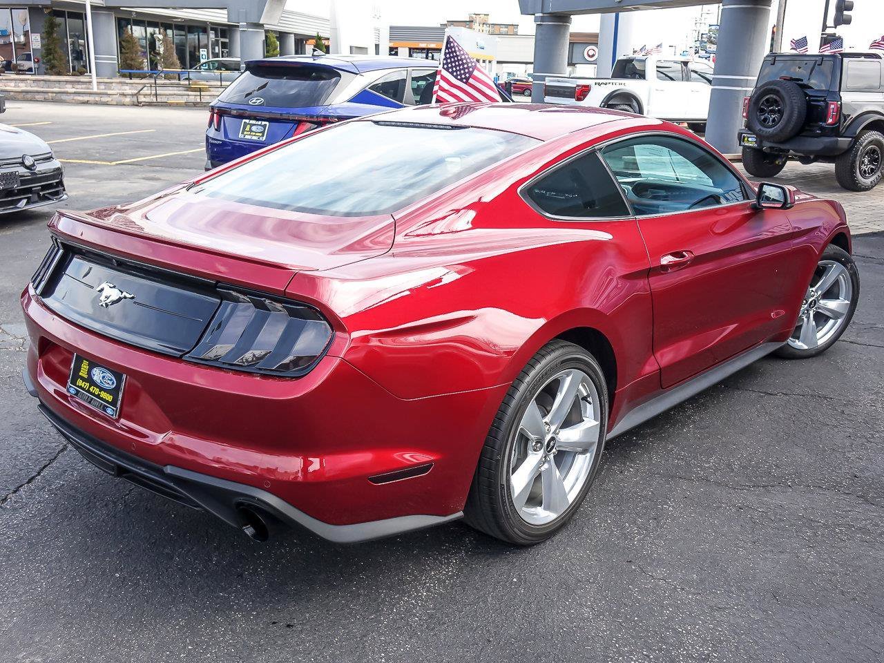 Used 2019 Ruby Red Metallic Tinted Clearcoat Ford EcoBoost Premium image 10