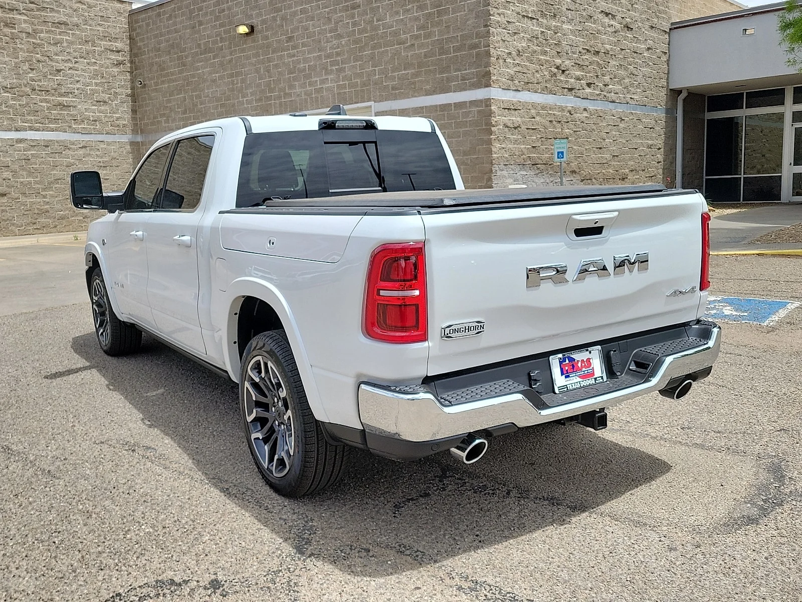 New 2026 Bright White Ram LIMITED LONGHORN CREW CAB 4X4 5