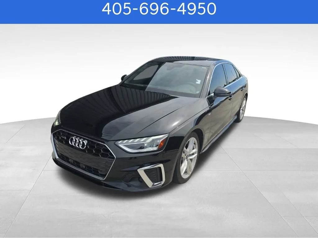 Pre-Owned 2024 Audi A4 Sedan S line Premium Plus