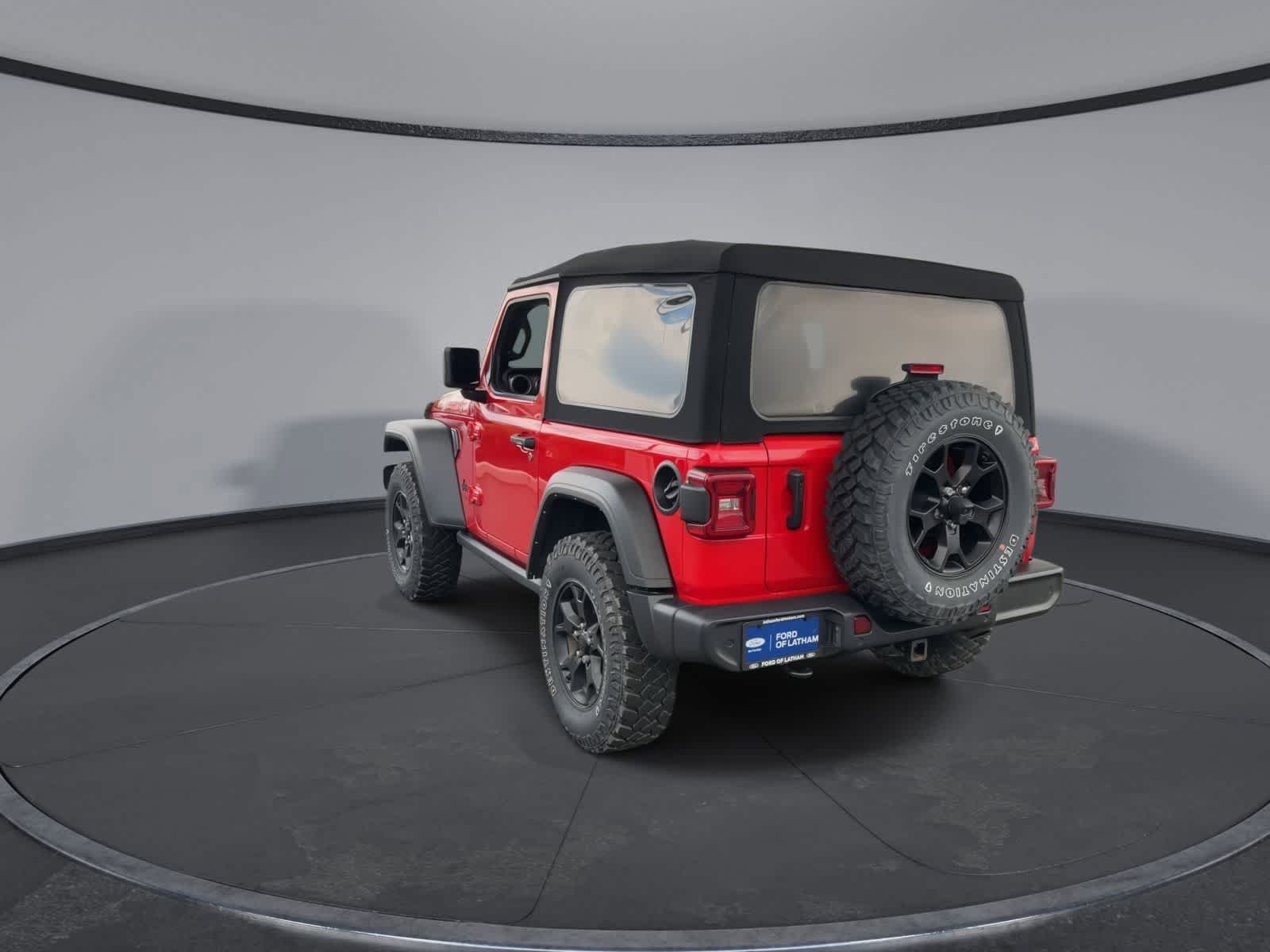 Certified Used 2022 Firecracker Red Clearcoat Jeep Willys image 6