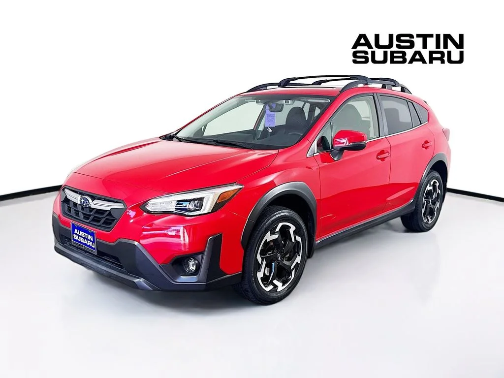 Used 2021 Red Subaru Limited image 3