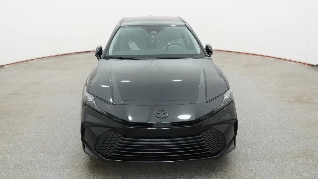 New 2026 Midnight Black Metallic Toyota LE image 4