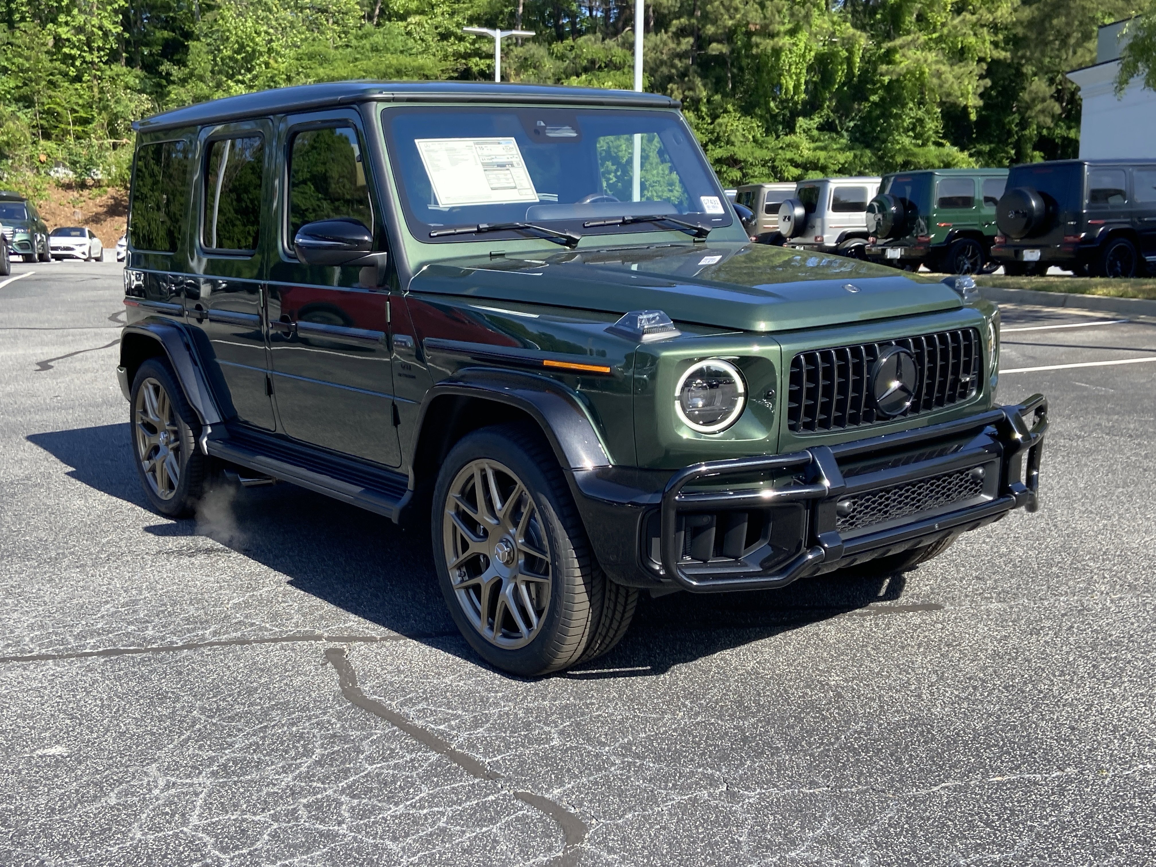 New 2026 Oak Green Metallic Mercedes-Benz AMG® G 63 SUV image 5