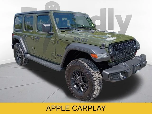Used 2024 Green Jeep Sport image 3