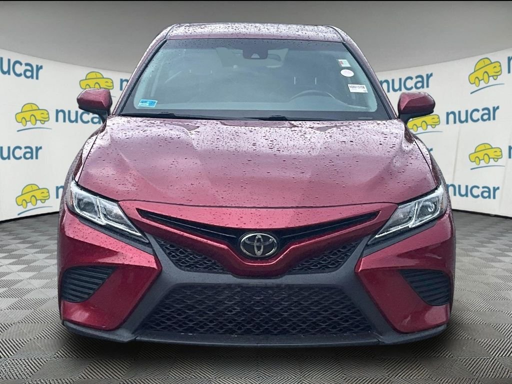 Used 2018 Red Toyota SE image 2