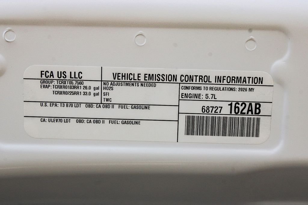 New 2026 Bright White Clearcoat Ram Rebel image 27