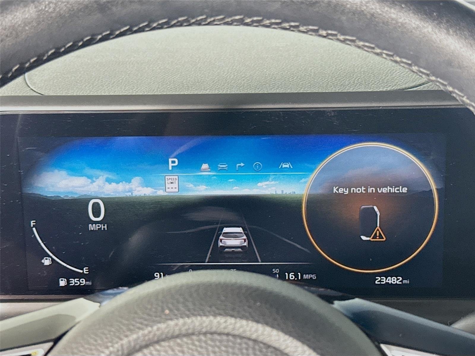 Used 2024 Fusion Black Kia SX image 13