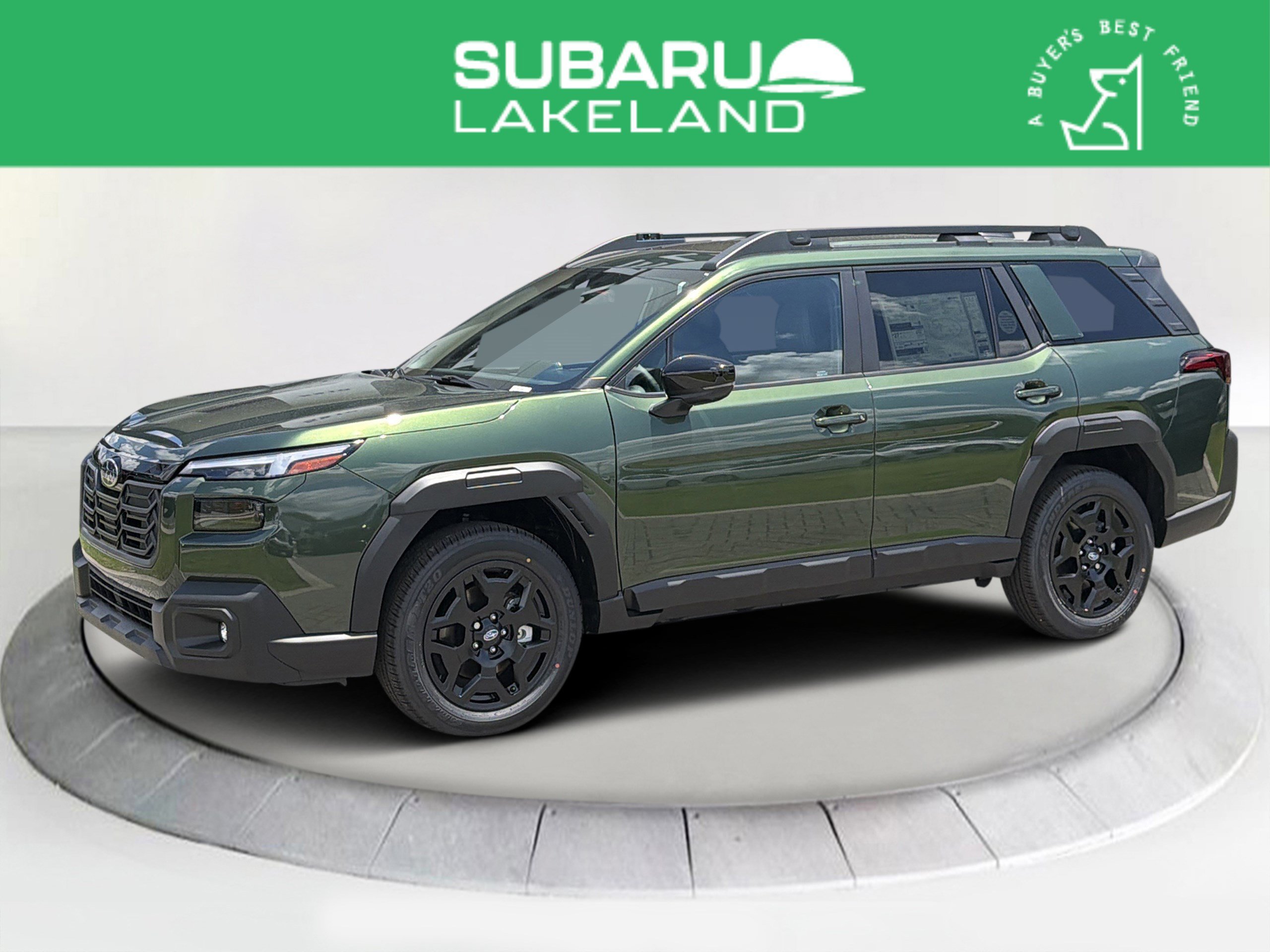New 2026 DEEP EMERALD GREEN PEARL Subaru Limited image 1