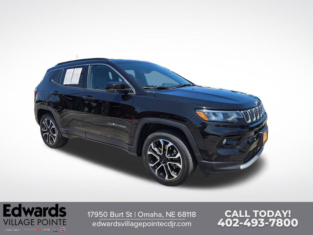Used 2023 Black Jeep Limited image 1