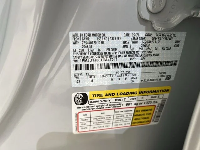 New 2026 Space Silver Metallic Ford Active image 64