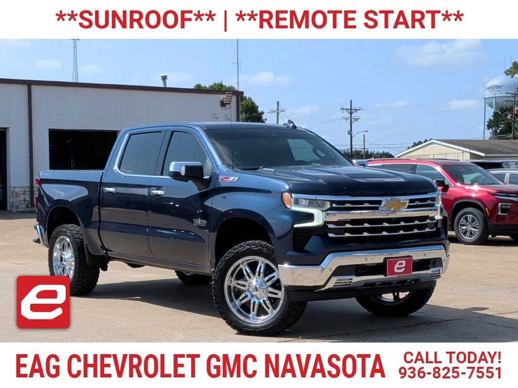 Used 2022 Blue Chevrolet LTZ image 1