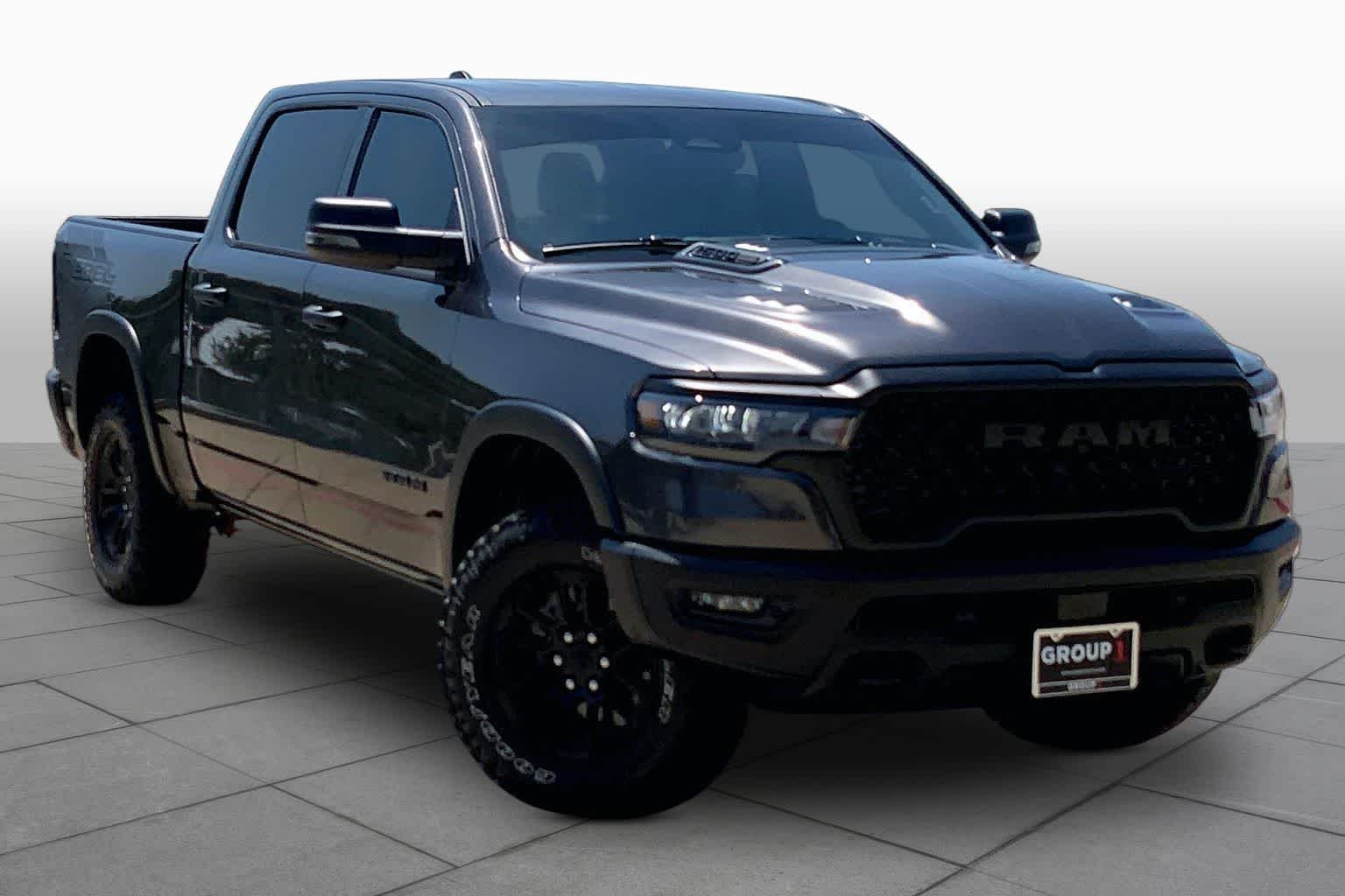 Used 2025 Granite Crystal Metallic Clearcoat Ram Rebel image 3