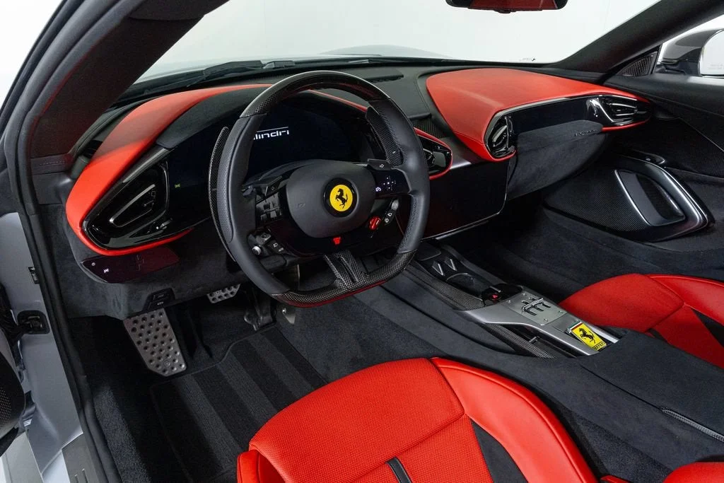 Used 2025 Bianco Artico Ferrari Coupe image 4