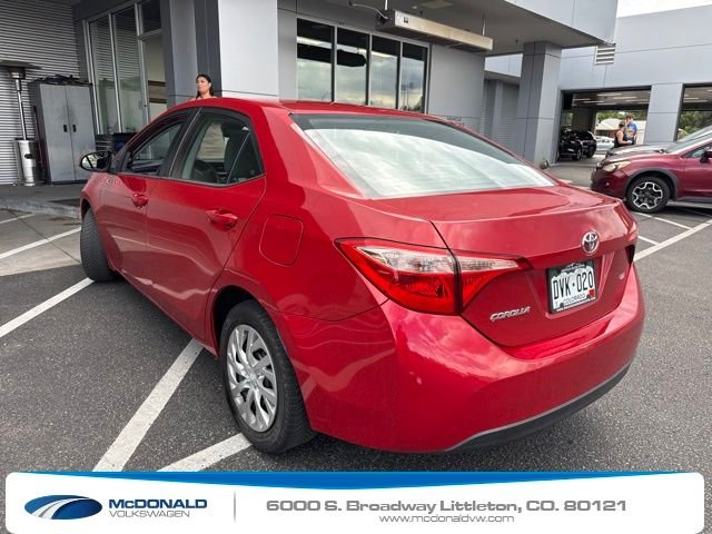 Used 2017 Red Toyota LE image 2