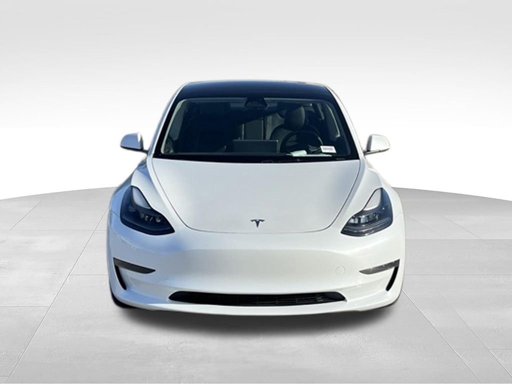 Used 2023 Pearl White Multi-Coat Tesla  image 3