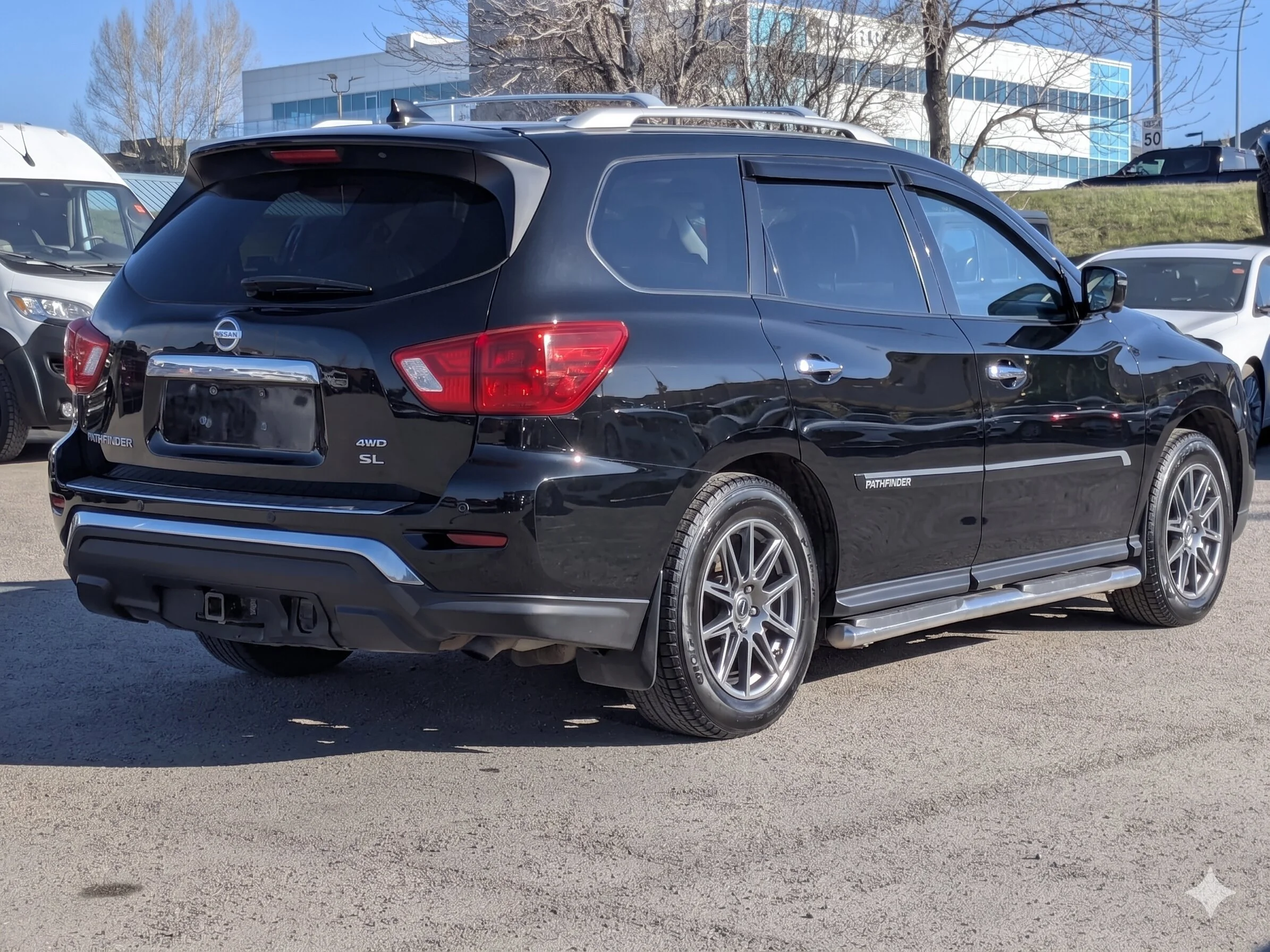 Used 2019 Black Nissan SL Premium - Leather - Sunroof - 360 Camera - 2 Sets Wheels & Tires & Much More image 8
