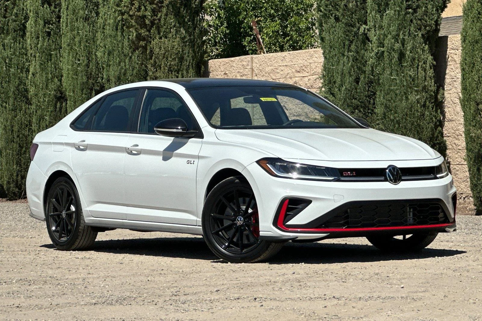 New 2026 Pure White w/Deep Black Roof Volkswagen Autobahn image 1