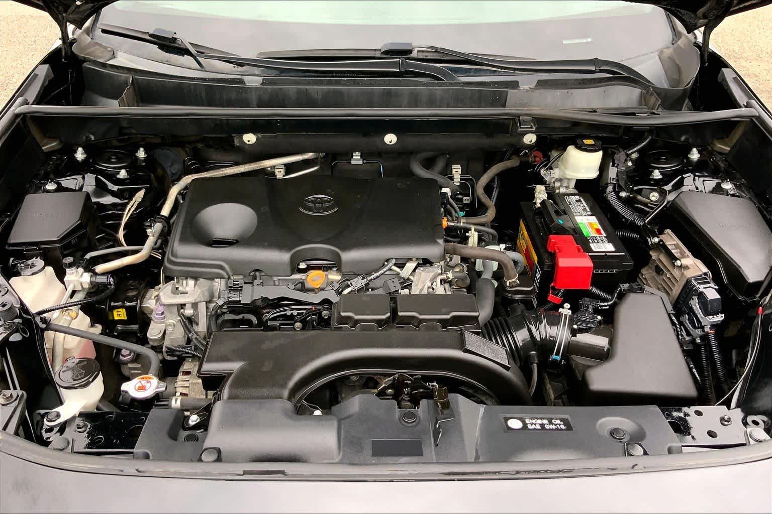 Used 2021 Midnight Black Metallic Toyota LE image 31