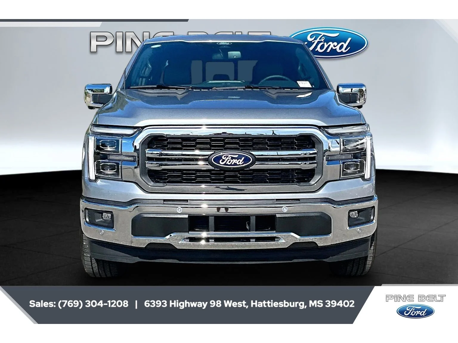 New 2026 Iconic Silver Metallic Ford Lariat® image 3
