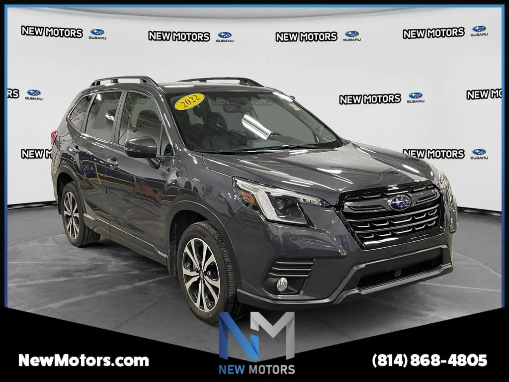 Used 2022 Magnetite Gray Metallic Subaru Limited image 7