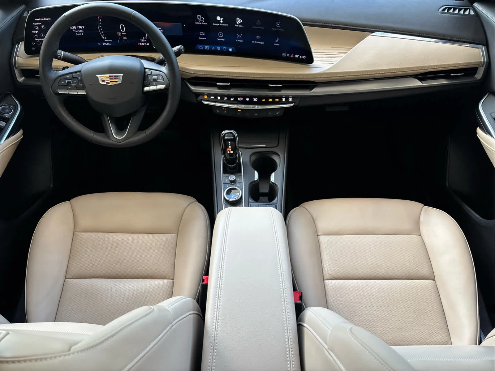 Used 2024 Latte Metallic Cadillac Premium Luxury image 17