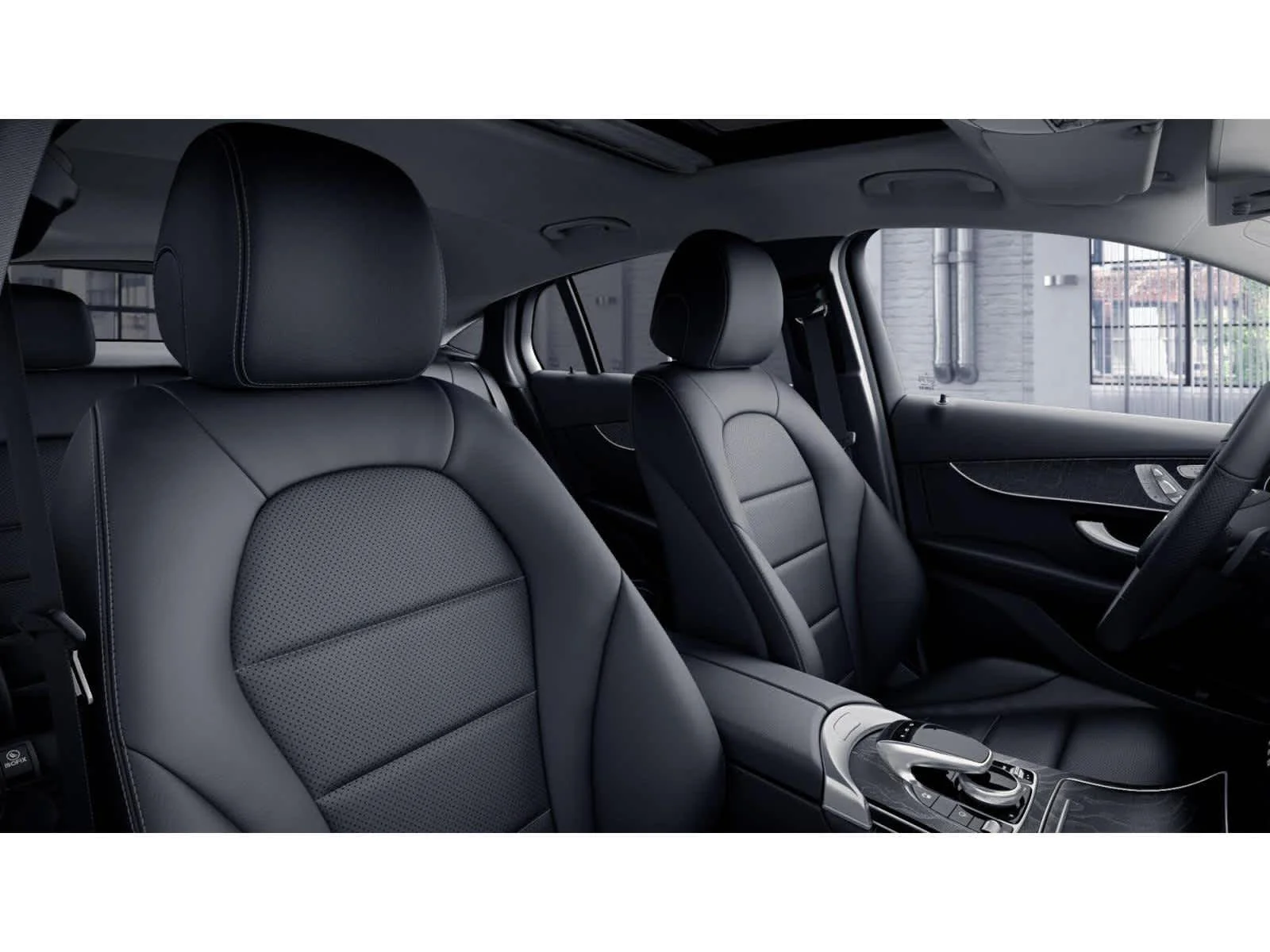 Used 2017 Obsidian Black Metallic Mercedes-Benz GLC 300 image 4