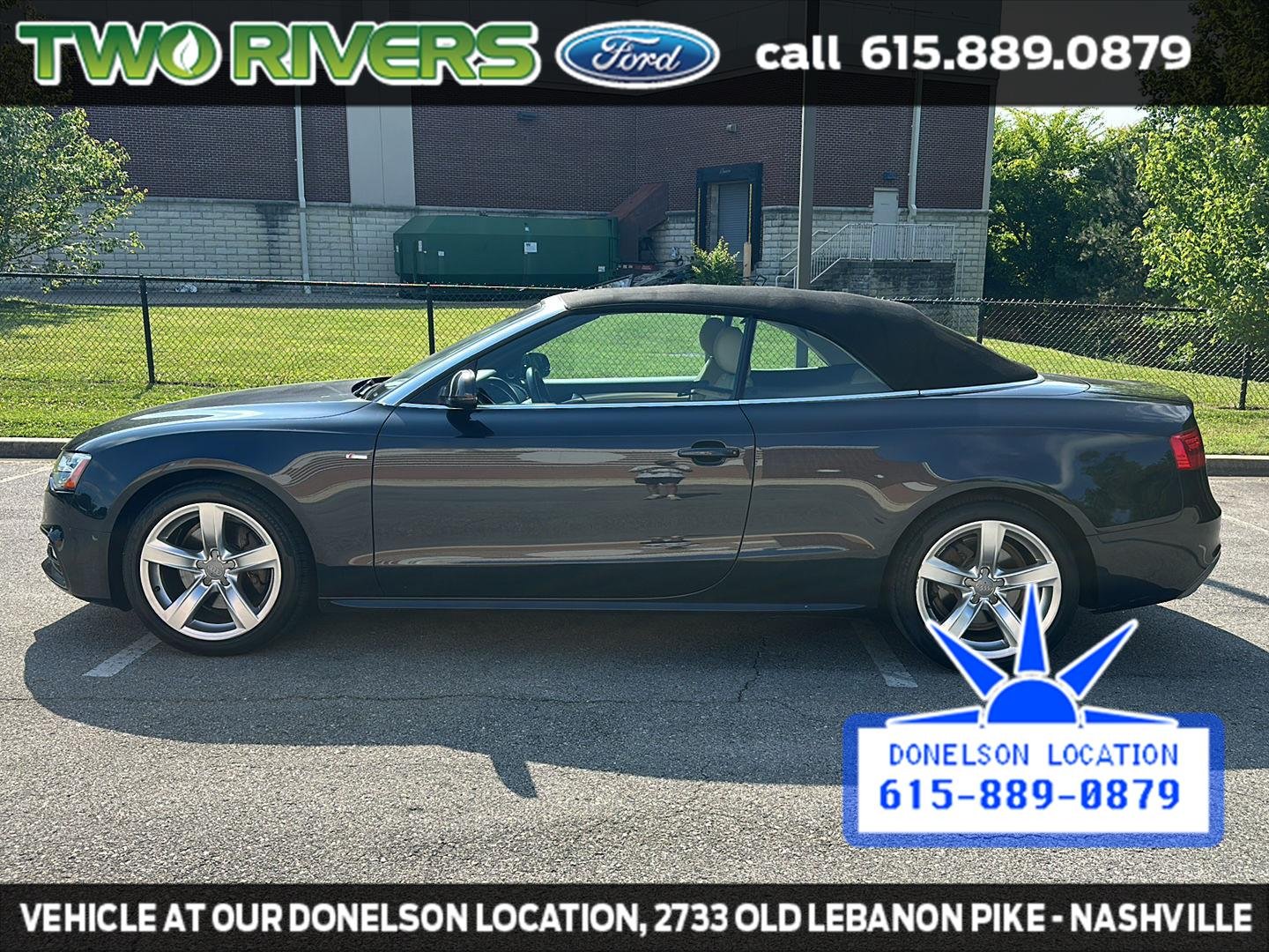 Used 2016 Audi A5 Cabriolet Premium Plus with VIN WAUM2AFH0GN001674 for sale in Mt. Juliet, TN