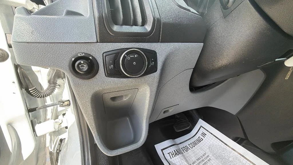 Used 2019 White Ford T-150 148" Med Rf 8600 GVWR Sliding RH Dr image 19