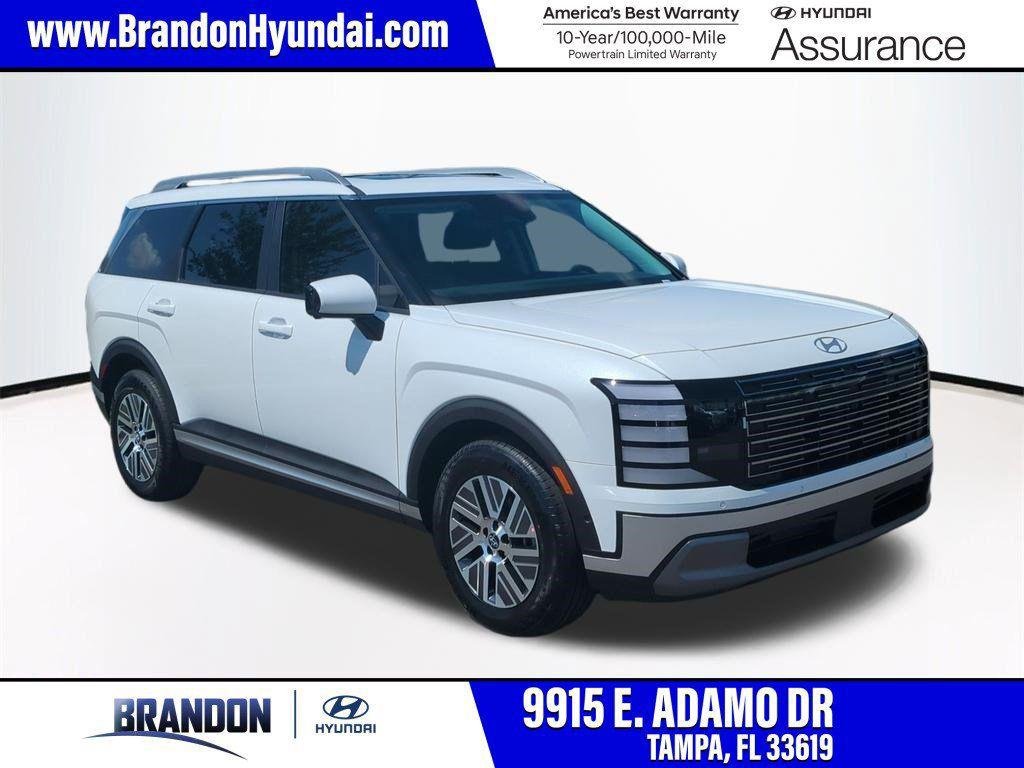New 2026 White Hyundai Blue SEL Premium 7P image 1