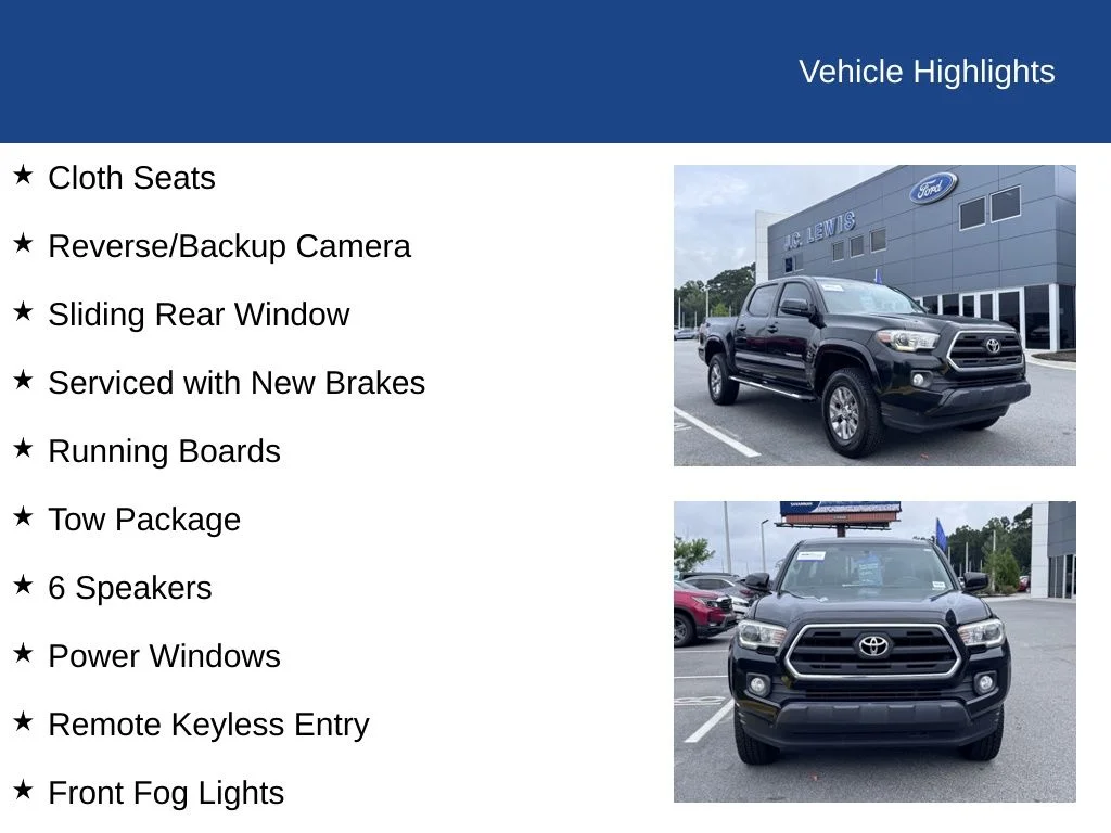 Used 2017 Black Toyota SR5 image 22