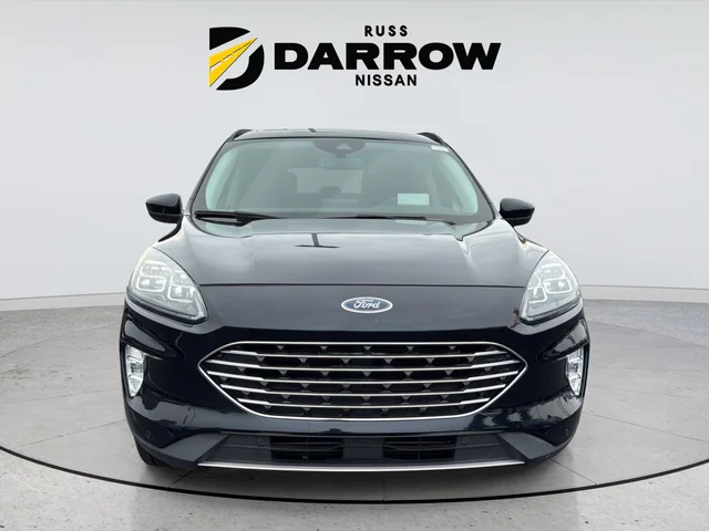 Used 2021 Blue Ford Titanium image 8