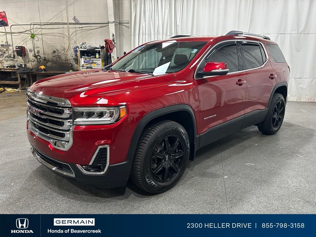Used 2021 Cayenne Red Tintcoat GMC SLT image 4